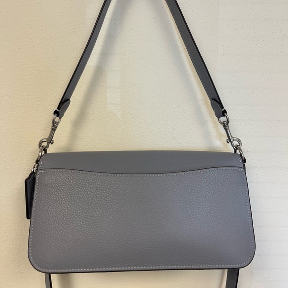 Coach Morgan Shoulder Bag and Matching Wallet in Blue Mist - Picture 13 of 17